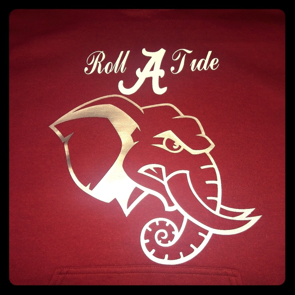Custom Alabama Design T shirt